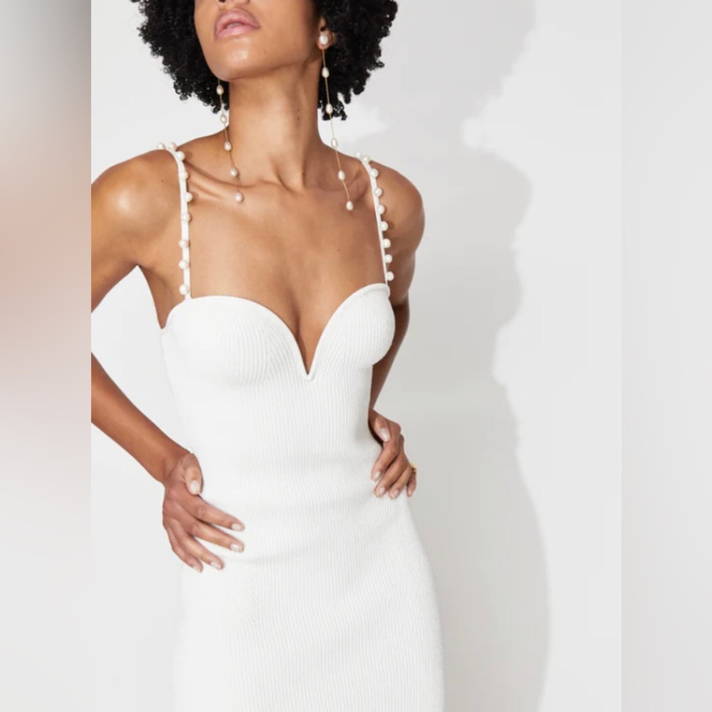 COPY - GALVAN LONDON THALIA FRESH WATER PEARL DRESS SZ M NWT